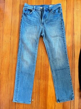 Gap 90’s Straight High Rise Blue Jeans